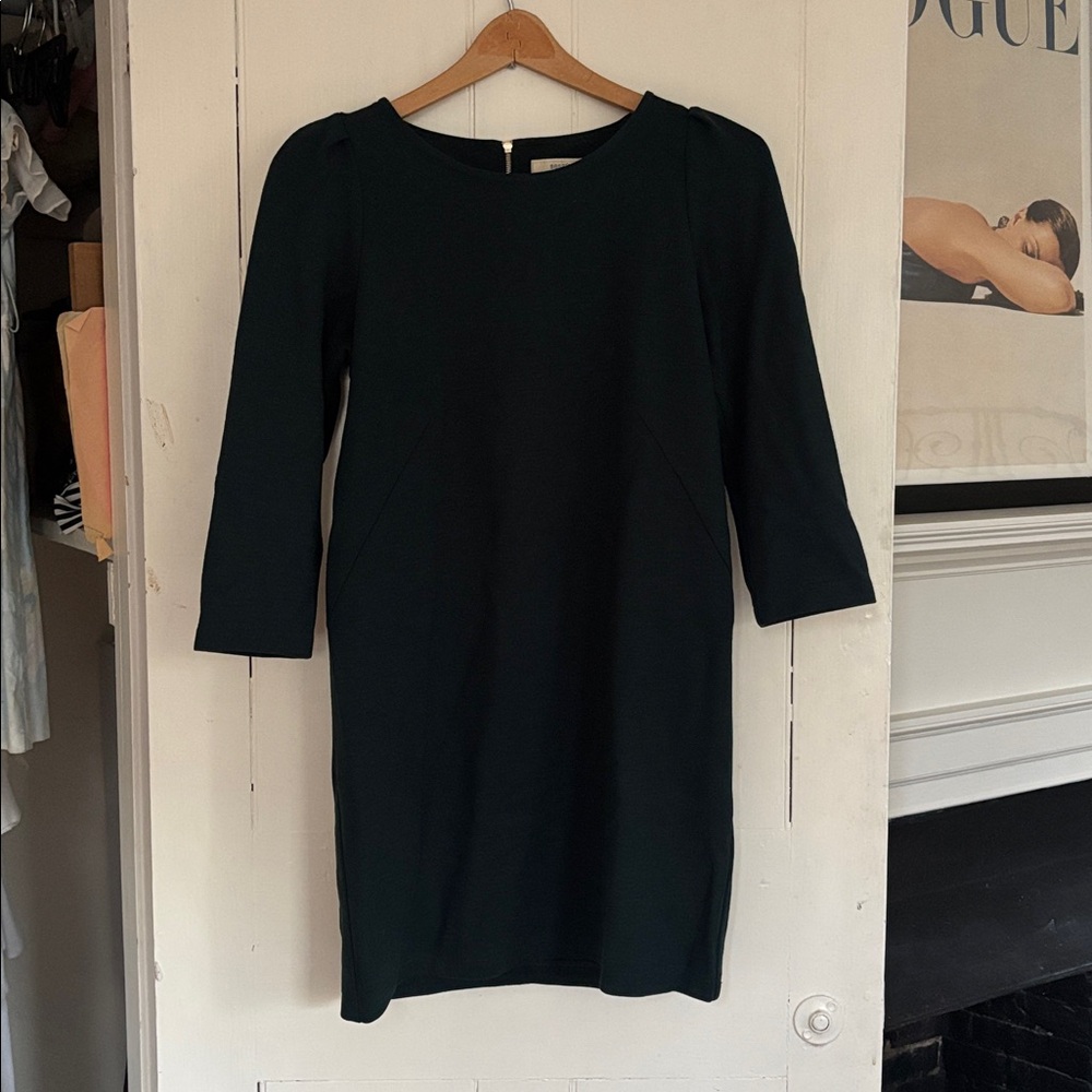 Sessun Wool Blend Mini Dress in Pine Green, size Medium
